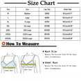 thumbnail image 3 of Maplenight Plus Size Womens Wireless Bra Wire Free Comfort Push Up Underwear Daily Bras Bralette, 3 of 5