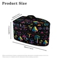 thumbnail image 6 of HELLHERO Colorful Mushroom Pattern Design Steamer Storage Bag Protective Iron Accessories Travel Case Steamer Oganizer Portable Travel Iron Organizer, Case Only, 6 of 6