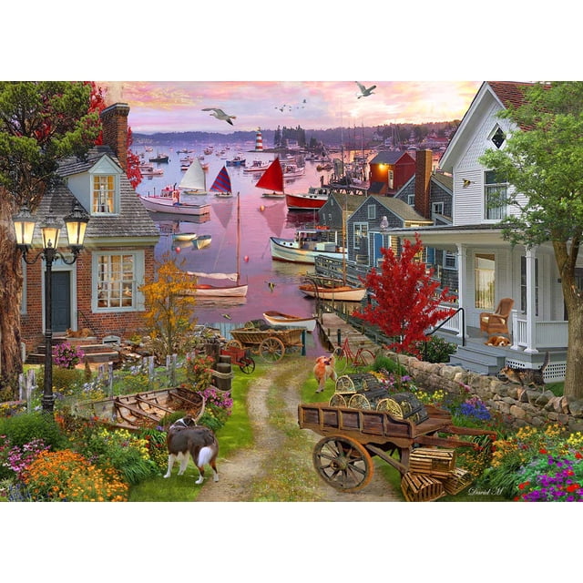 Vermont Christmas Company Soirée au Port Casse-Tête 1000 Pcs