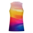 thumbnail image 5 of ZCFZJW Ombre Tank Tops for Men Big and Tall Casual Tie Dye Gradient Print Sleeveless Vest Loose Lightweight Casual Basic Workout Tees Shirt Multicolor#06 XXXL, 5 of 5