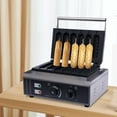 thumbnail image 3 of Commercial Electric Waffle Maker Hot Dog French Muffin Machine Corn Dog Maker For Restaurants, Kiosks, 3 of 20