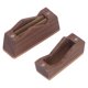thumbnail image 4 of Caja de anillo de madera mano de obra fina Trapecio trapezoidal Caja de anillo de compromiso Botón magnético Nogal con bolsa de malla para ceremonia de boda ANGGREK Otros, 4 of 8