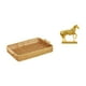 thumbnail image 1 of Elegante cesta de frutas tejida y escultura de caballo, cuenco decorativo para aperitivos y estatua de animal, figura de resina para decoración del ho, 1 of 8