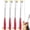 Red, variant on Fish Hook Remover Tool, Fishing Hook Quick Removal Descending Device, Fishing Gear Security Equipment Kits for Adult, Hook Extractor Accessories Detacher Tools with 4PCS Storage Tube