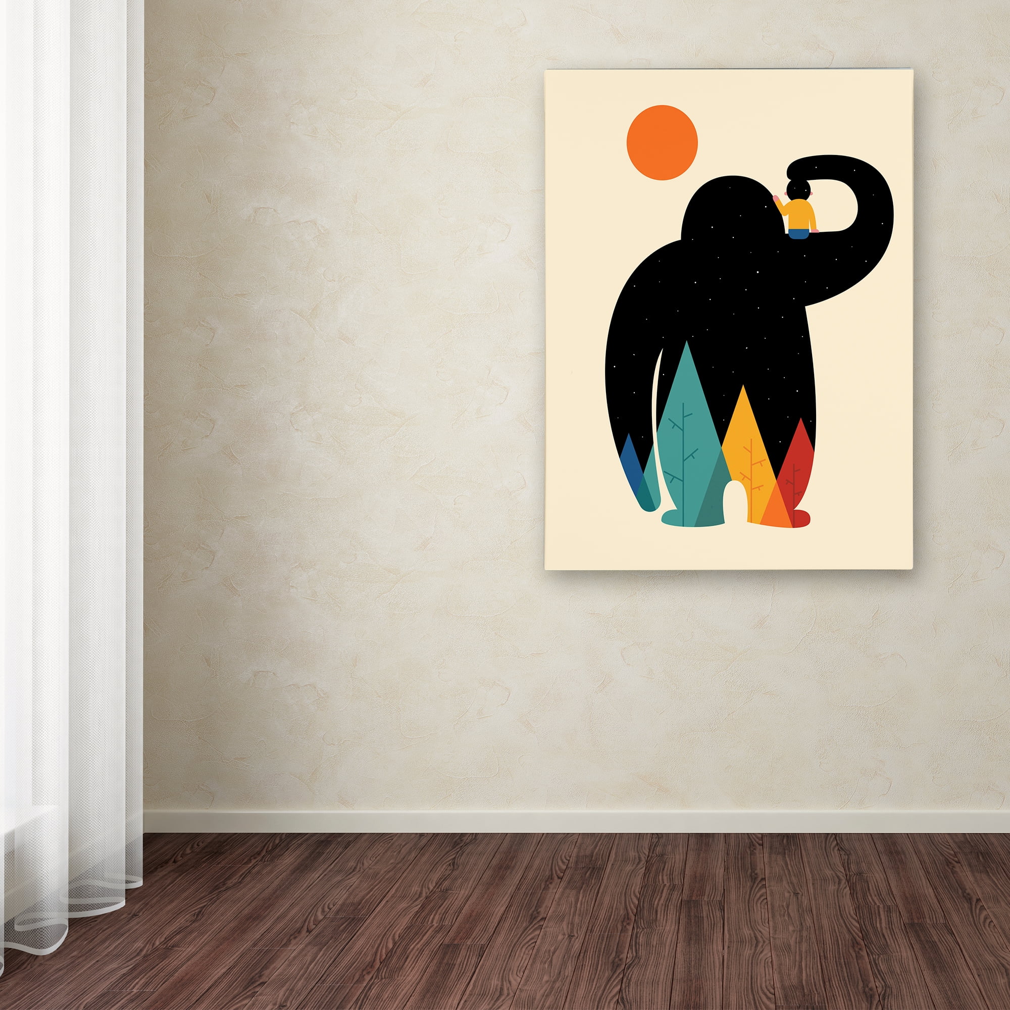 Trademark Fine Art 'Papa' Canvas Art by Andy Westface
