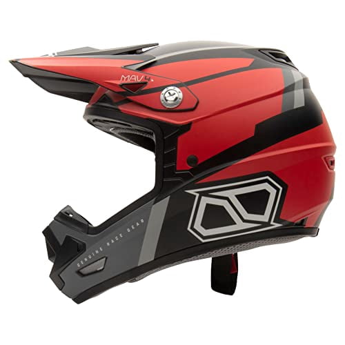 MSR Mav4 Inertia w/MIPS Dirt Bike Motocross Helmet (X-Small, Red)