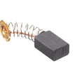thumbnail image 3 of 10 PCS Mini Black Carbon Motor Brushes Replacement Spare Parts with 25mm Spring and Copper Core for Generic Electric Drill Mill Machine Motors Rotary Tool (Package 5: 411# 13*9*6mm), 3 of 8