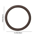 thumbnail image 3 of Non-Sliping Steering Wheel Cover, Thin Grip Silicone Handle Covers with Wear-Proof Surfaces, Universals 14-16 Inch Wheel Covers for Cars, Trucks and SUVs, 3 of 6