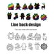 thumbnail image 2 of Toystoory 12 unids/set Navidad niños pintura para rayar guardería escuela preescolar juguetes Festival para niños niñas Kits de decoración para fiestas, 2 of 6