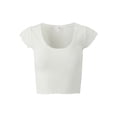 thumbnail image 5 of Mills by Millie Bobby Brown Women's Scoop Short Sleeve T-Shirt, Sizes XXS- XXL, 5 of 5