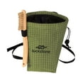 thumbnail image 1 of Bolsa de magnesio para escalada en roca, bolsa de magnesio para gimnasio, equipo de escalada con cepillo, almacenamiento de regalo Verde, 1 of 9