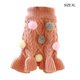 thumbnail image 2 of Greeniant Ropa de invierno para mascotas, suéter de fibra acrílica gruesa para mantener el calor, traje de moda cómodo, ropa bonita para el hogar y el Ropa para mascotas Rosado SG Greeniant PT004523-10, 2 of 6
