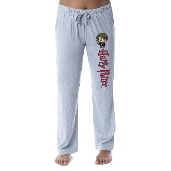 Harry Potter Womens' Chibi Character Wizarding World Sleep Pajama Pants