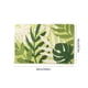 thumbnail image 3 of Alfombra de baño Leaf Plant - Esterilla absorbente antideslizante para puerta de entrada, dormitorio, moqueta moderna de poliéster, 16x24 pulgadas, 3 of 6