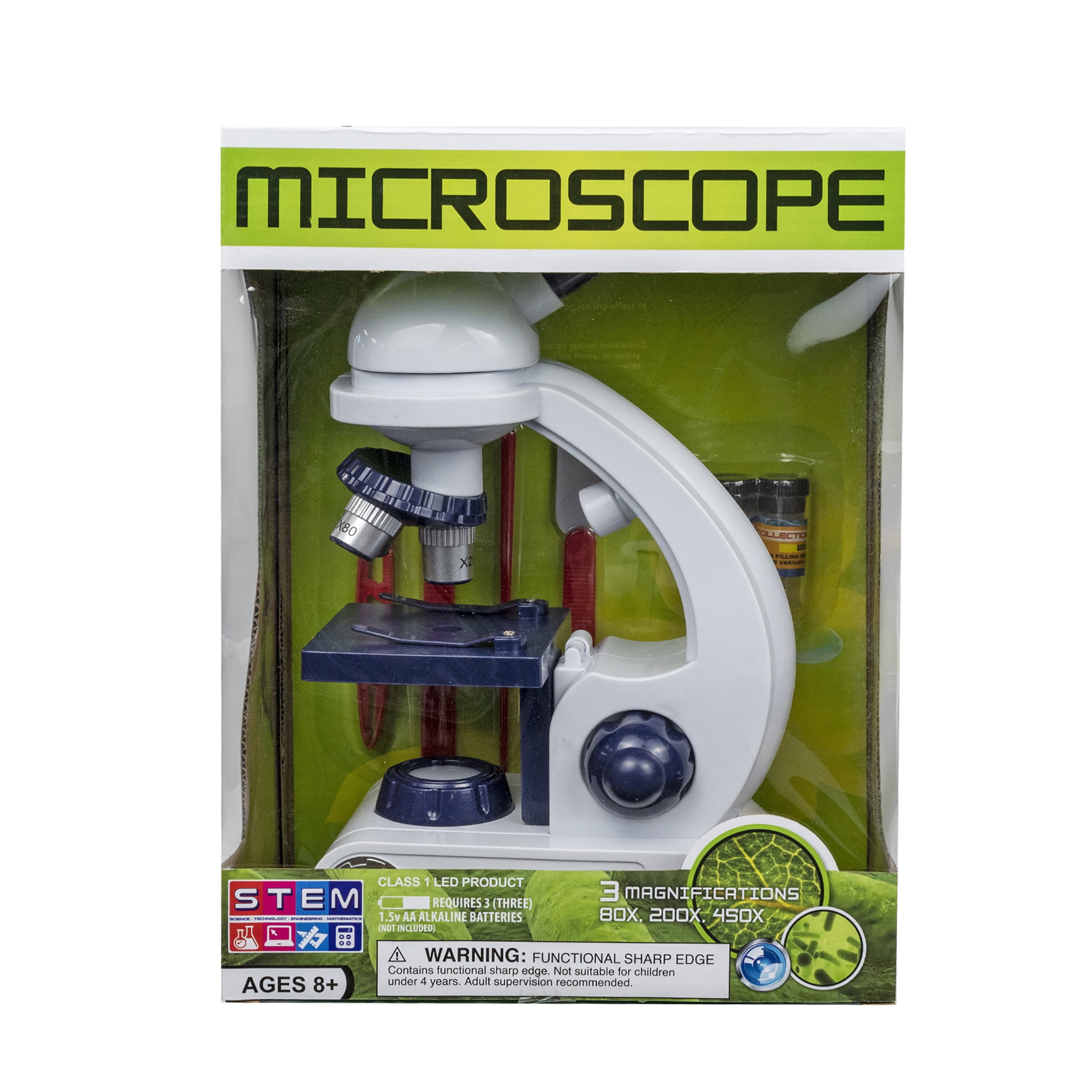 Gener8 Educational Standard Optical Microscope 450X - For Children Aged 8 Years and Up