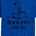 thumbnail image 3 of Garfield - More Bored Than You - Men's Short Sleeve Graphic T-Shirt, 3 of 5