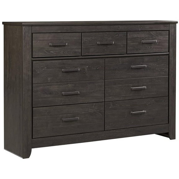 Ashley Furniture Brinxton 7 Drawer Dresser in Charcoal