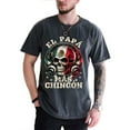 thumbnail image 5 of El Papa Mas Chingon Shirt, Funny Spanish Papa T-Shirt Fabric Cotton Collar, Father's Day Gift, 5 of 7