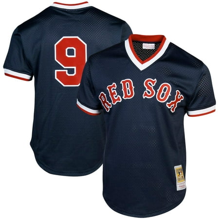 Ted Williams Boston Red Sox Mitchell & Ness Cooperstown Collection Big & Tall Mesh Batting Practice Jersey -