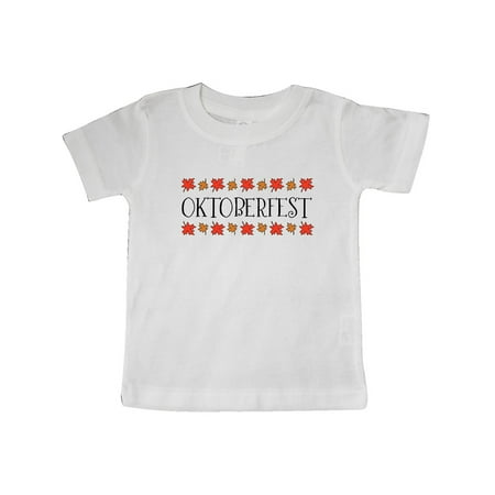

Inktastic Oktoberfest with Orange Leaves Gift Baby Boy or Baby Girl T-Shirt
