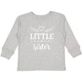 thumbnail image 3 of Inktastic Little Sister Gift Girls Long Sleeve Toddler T-Shirt, 3 of 5