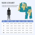 thumbnail image 4 of Balery World Map With Landmarks Pijama para Hombre de Dos Piezas con Manga Larga, Conjunto de Dormir y Descanso Suave con Bolsillos-Small, 4 of 7