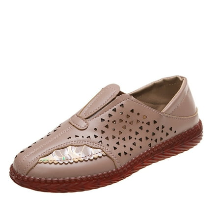 

GWAABD Work Shoes Women Business Casual Fashion Womens Breathable Lace Up Shoes Casual Shoes