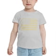 thumbnail image 2 of Us Flag Funny Toddler T-Shirts for Boys Girls (Gray, Youth S), 2 of 5