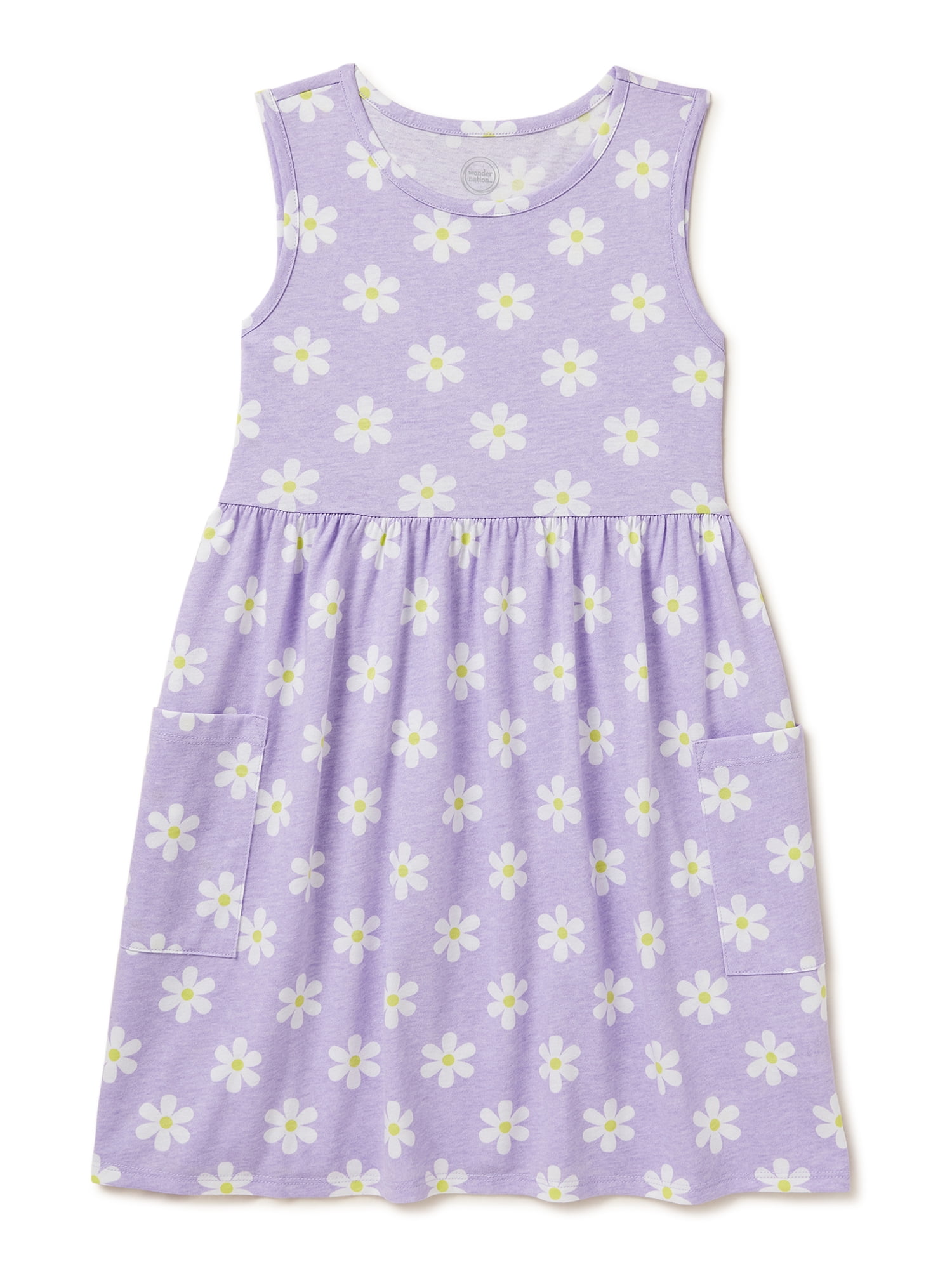 Wonder Nation Girls Play Dress, Sizes 4-18 & Plus