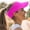 Hot Pink, variant on yuqude White Sportswear Women's Athletic Mesh Visor Wide Brim UV Protection Adjustable Large Golf Beach Cap Packable Travel Sport Visor One Size