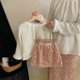 thumbnail image 4 of Sudaderas con capucha Primavera Ropa infantil coreana Otoño Nuevas niñas Dulce Sentido avanzado Tops de lentejuelas Falda versátil 2024, 4 of 5