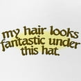 thumbnail image 2 of CafePress - Bad Hair Day - Adjustable Unisex Printed Trucker Hat with Mesh Back, 2 of 8