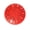 Red, variant on LICEWO 1 Part Half Foot Handpan for Rest Mild Steel Build Starter Friendly Plan