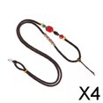 thumbnail image 1 of Runquan 4xNecklace Cord Simple Jewelry Making Supplies Modern Halter Neck Pendant Rope Brown 4 Pcs, 1 of 8