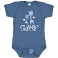 thumbnail image 3 of Inktastic My Abuelo Loves Me Grandson Boys Baby Bodysuit, 3 of 5