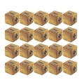 thumbnail image 4 of Math Teaching Sign Dices, Engraving Symbol Intelligence Development Math  Set 20pcs  For Classroom Golden Gradient,Brown,White, 4 of 8