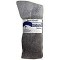 thumbnail image 2 of Yacht & Smith Wholesale Bulk Cotton Diabetic Crew And Ankle Socks, Loose Fit Top Non-Binding Medical Socks, 2 of 4