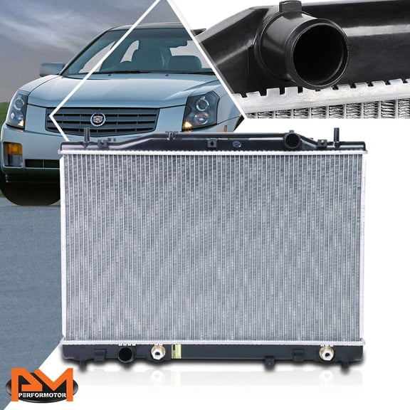 PM PERFORMOTOR Aluminum Core Replacement Radiator For 04-07 Cadillac Cts 2.8L-6.0L All DPI-2731