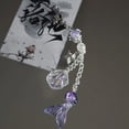 thumbnail image 6 of Bottone Cute Fish Tail She11 Bead Charm Pendant Chain Phone Strap Pocket Keychain Strap Hangings Decoration for Key Bag Purse, 6 of 7