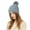 A111 Blue, variant on Beanie for Women Beanie Hat Thermal Beanie Skull Beanie Warm Fleece Lined Pom Knit Earflap Hats Toboggan Hats Cold Weather Hat Snowboard Beanie Men's Hats & Caps Brown One Size