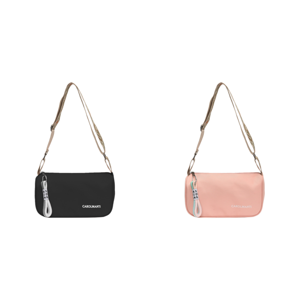 Nylon Crossbody Bolse para Mujeres Bolso Hombro Holgado Axila ()
