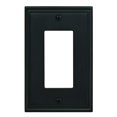 thumbnail image 1 of Mulholland 1 Rocker Black Bronze Wall Plate, 1 of 3