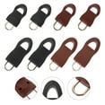 thumbnail image 6 of Raindrops Brown Zipper Slider Luggage Accessories Zipper Flap Replacement 3.60X1.60X0.50CM, 6 of 8