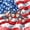Patriotic 04, variant on Manfei Watercolor Butterfly Twin Bedding, Patriotic Stripe Bedding Comforter Set, Red White Blue, Black Reversible 7 Pieces