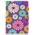thumbnail image 3 of SaniMore iPad 10th Gemeration 2022 Covers and Cases, iPad 10.9 inch 10th Gen Cover with Pencil Holder, PU Leather Skin with Card Slots Auto Sleep/Wake Stand Smart Cover, Daisy, 3 of 9