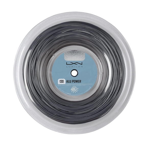 Cordaje de tenis Luxilon ALU Power 130 - Bobina de 200 m gris