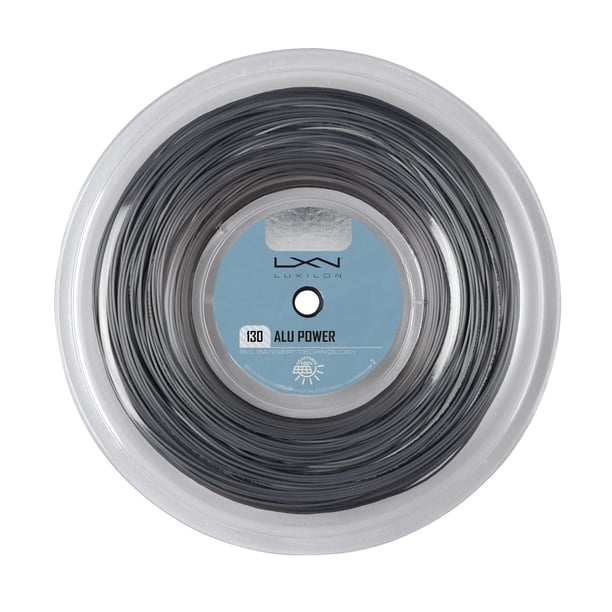 Cordaje de tenis Luxilon ALU Power 130 - Bobina de 200 m gris