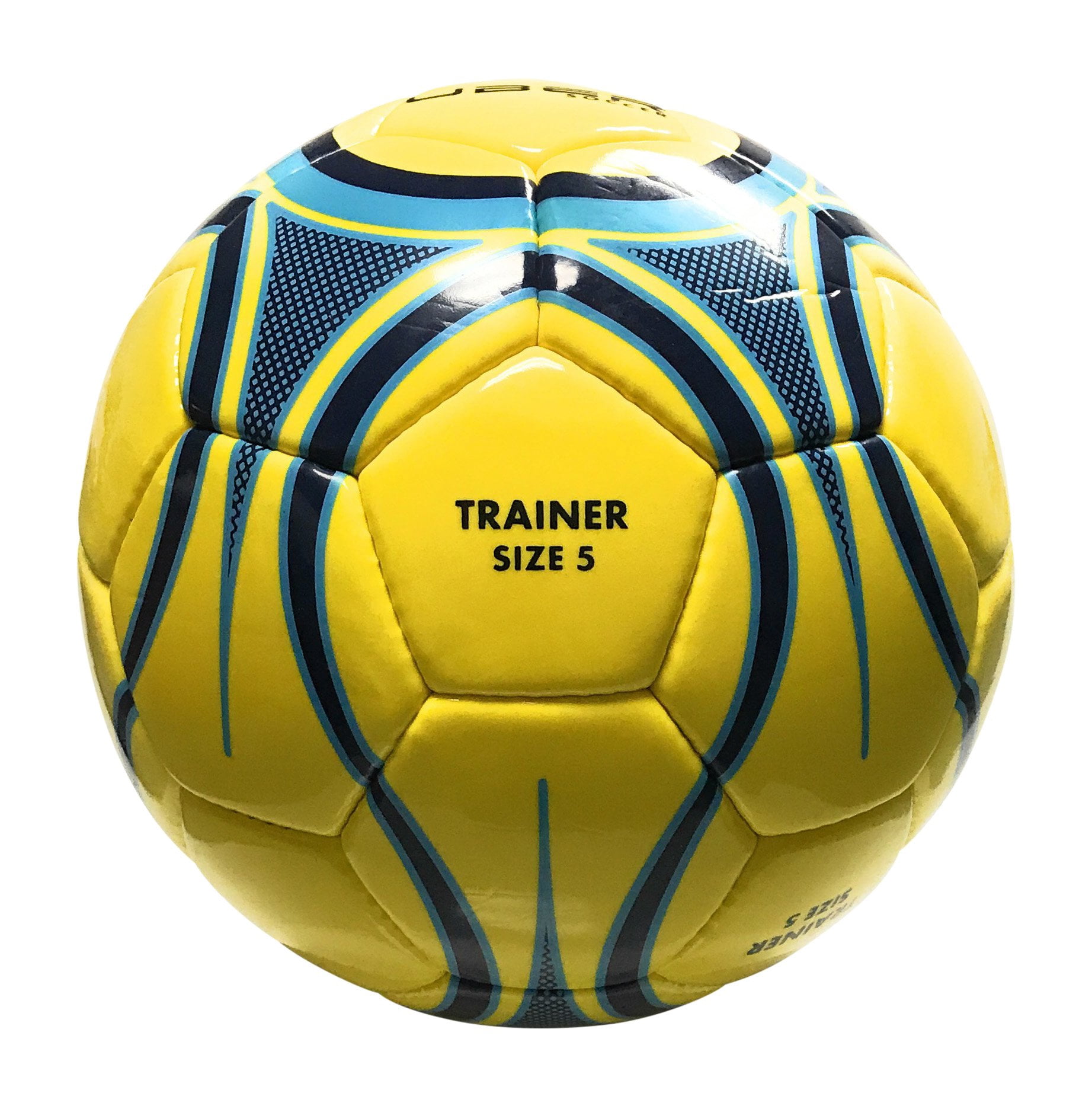 Uber Soccer Night Trainer Ball - Size 5 - Yellow