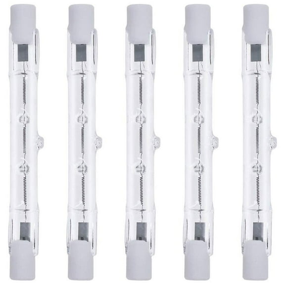 Halogen Light Bulb 120V 100W 100 Watt J Type T3 R7S 78mm Double Ended 3.13"