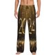 thumbnail image 1 of Fotbe 2024 Happy New Year Pantalones de Pijama para Hombre, Pantalones de Dormir, Pantalones de Casa con Cintura Ajustable y Bolsillos-XX-Large, 1 of 6